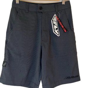 Dark Gray Fly Racing Mulligan Shorts  New with Tags  Men's Size 26